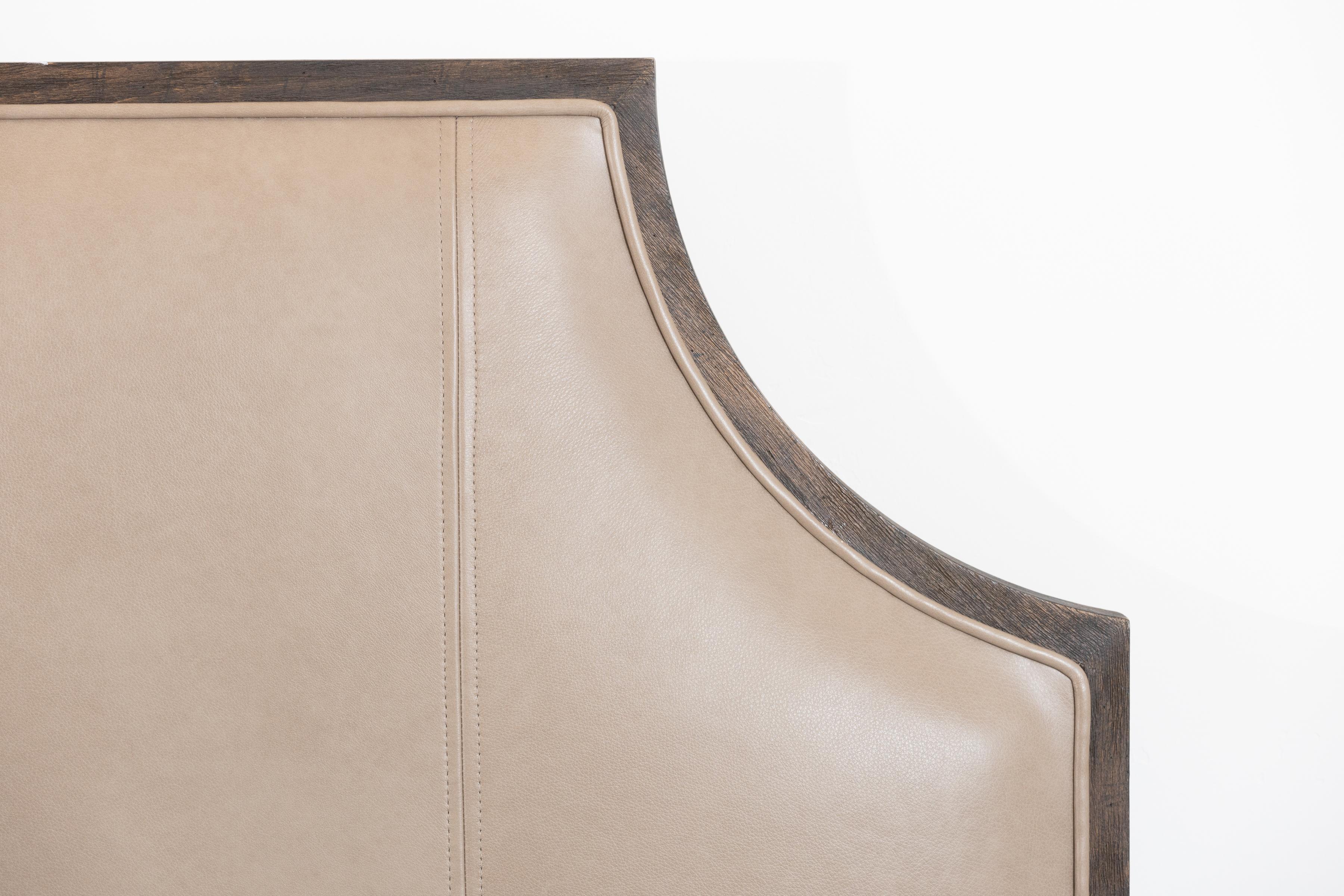 Contemporary Kyle Bed, Queen Non-Custom For Sale