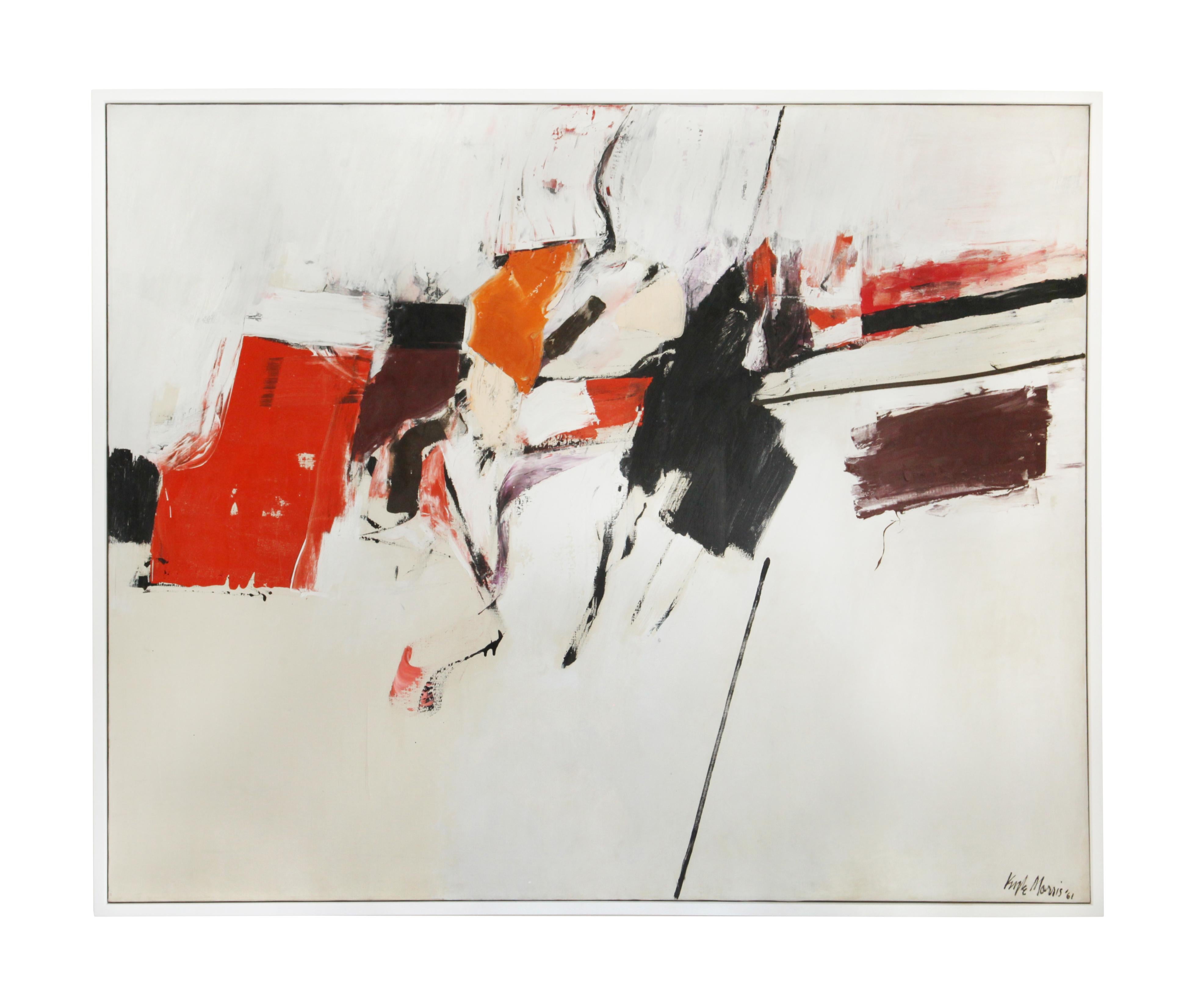 Kyle Morris Abstract Painting - April 10, 1961