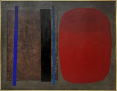 Fall-Winter Series 64 No. 15 - Large abstract oil on canvas 1964