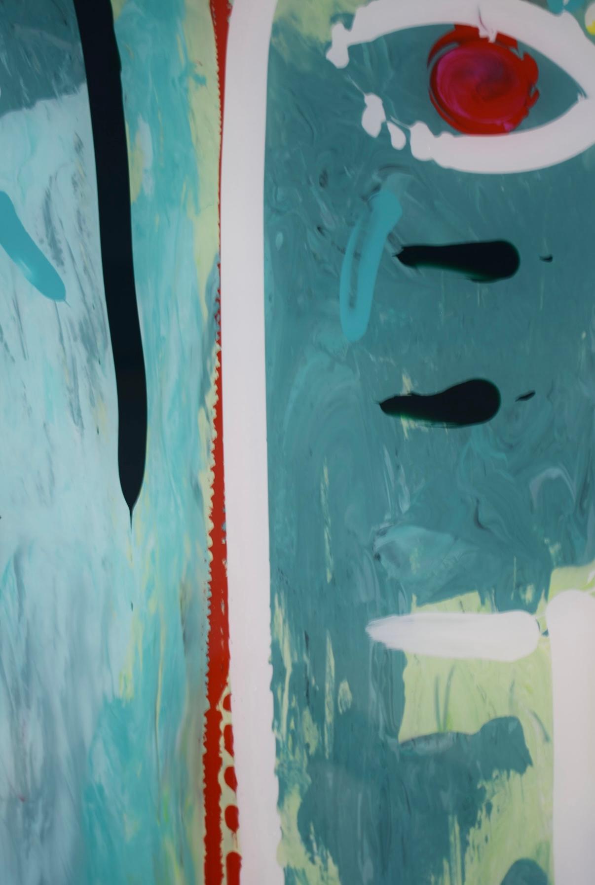 Snorkle - Painting Espressionismo astratto di Kyle Ringquist
