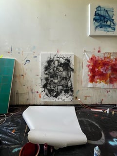 Kinesis 1 - mixed media on canvas