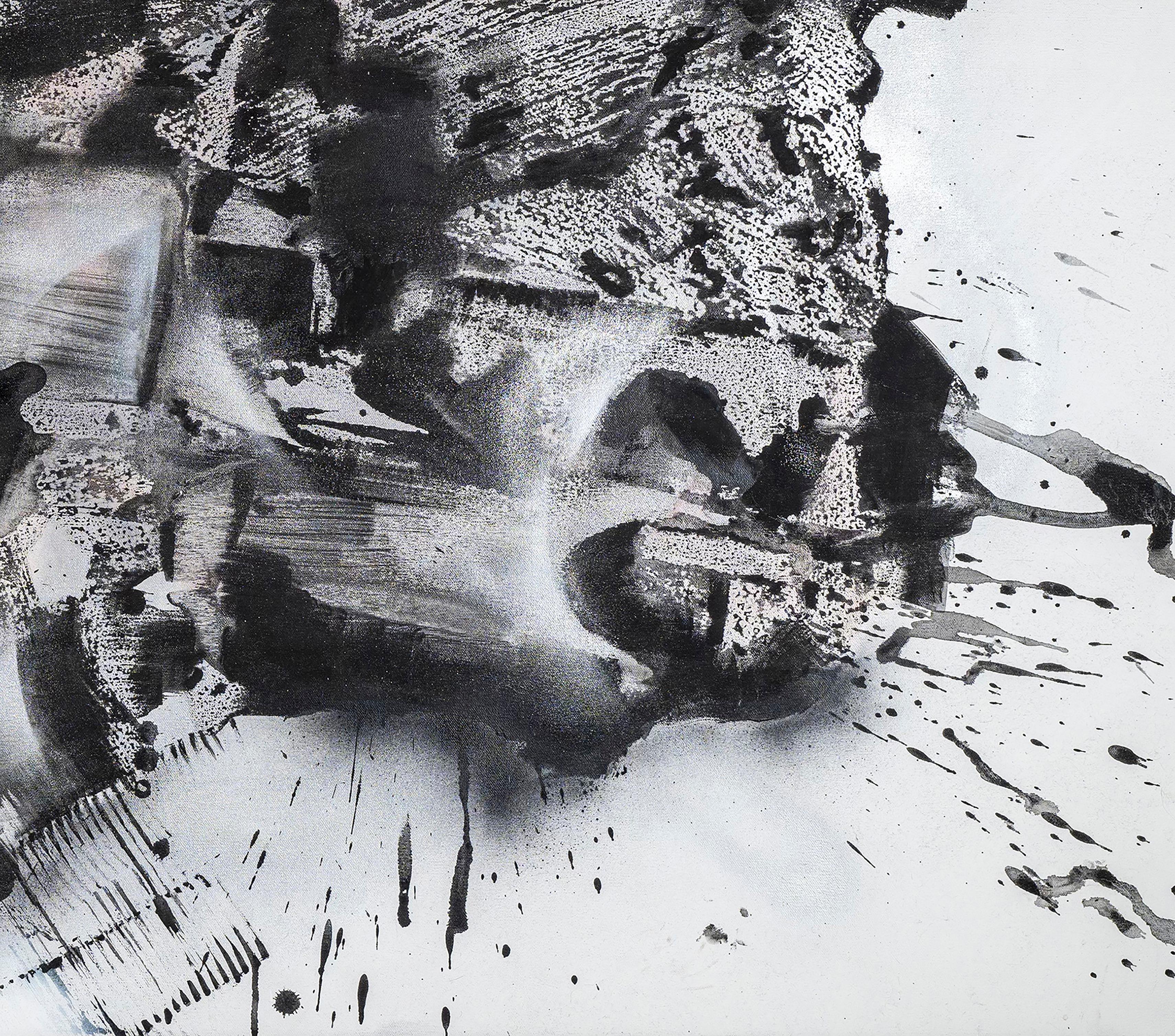 Kinesis 2 - tecnica mista su tela - Painting di Kymm Swank