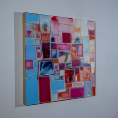 Structure 211 - oil and acrylic on wood
