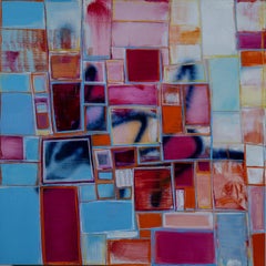 Structure 211 - oil and acrylic on wood