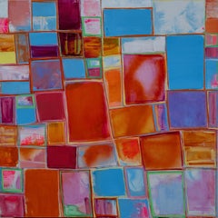Structure 213 - oil and acrylic on wood