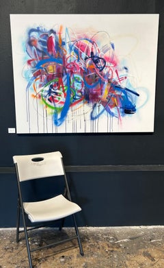 "Tantrum #70" - mixed media on canvas