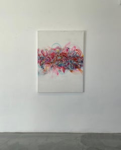 "Tantrum #8A " - mixed media on canvas