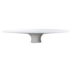 Kynos Refined Contemporary Marble Oval Low Table 130 / 27