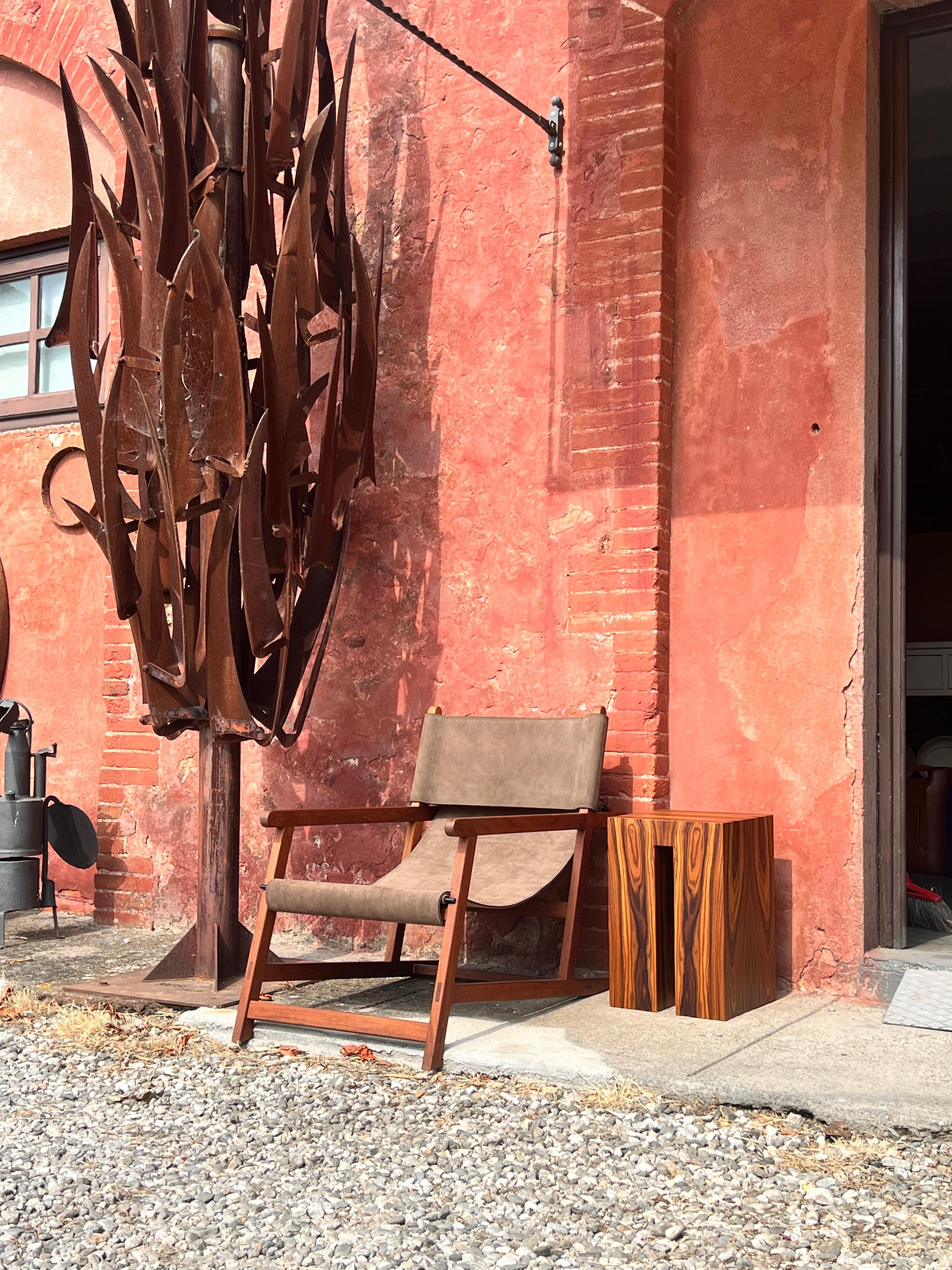 „Kyo-Co“ Hocker aus furniertem Sperrholz entworfen von Nathalie Orlandi für Dessie' im Angebot 1