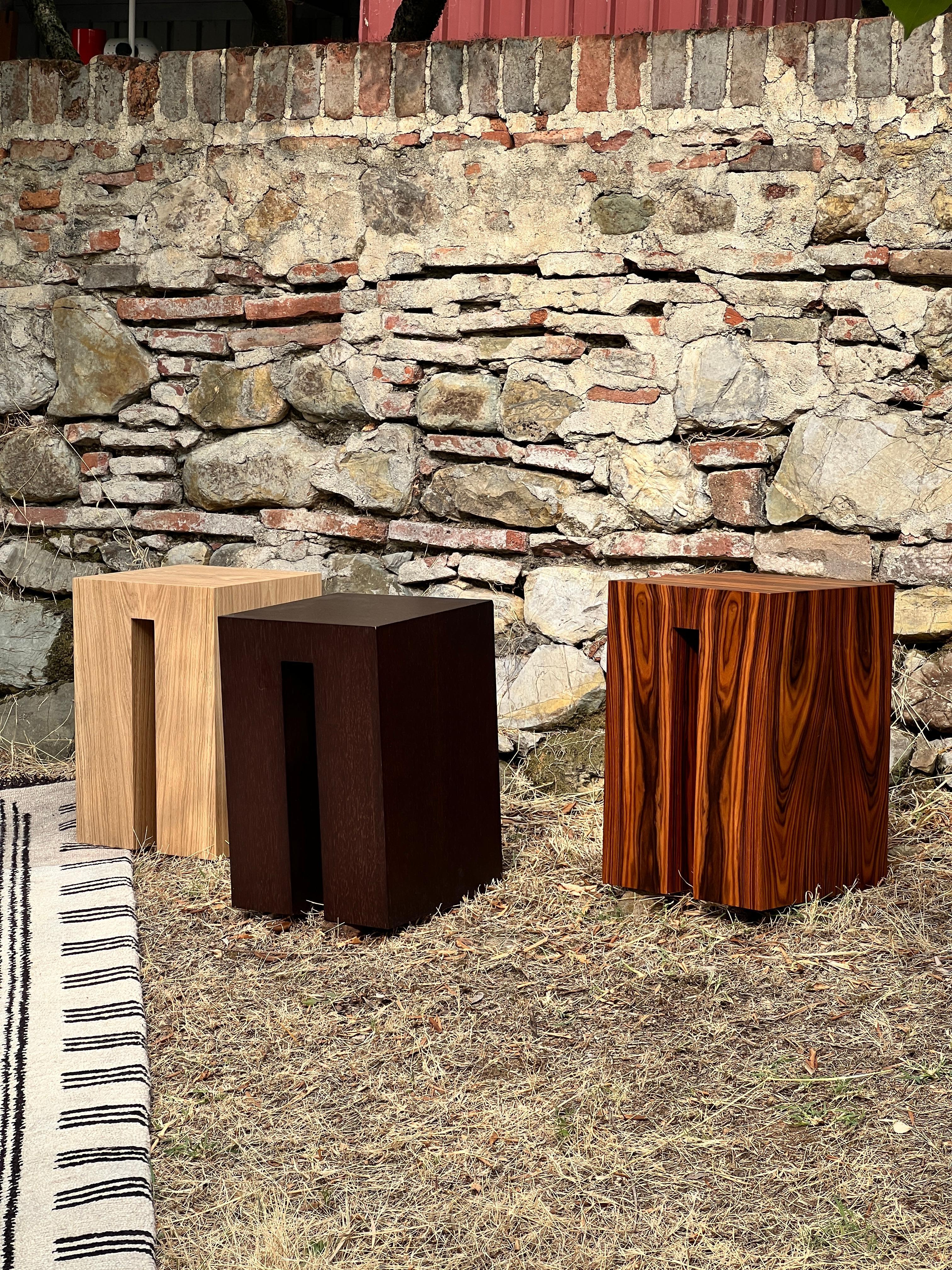 „Kyo-Co“ Hocker aus furniertem Sperrholz entworfen von Nathalie Orlandi für Dessie' im Angebot 2