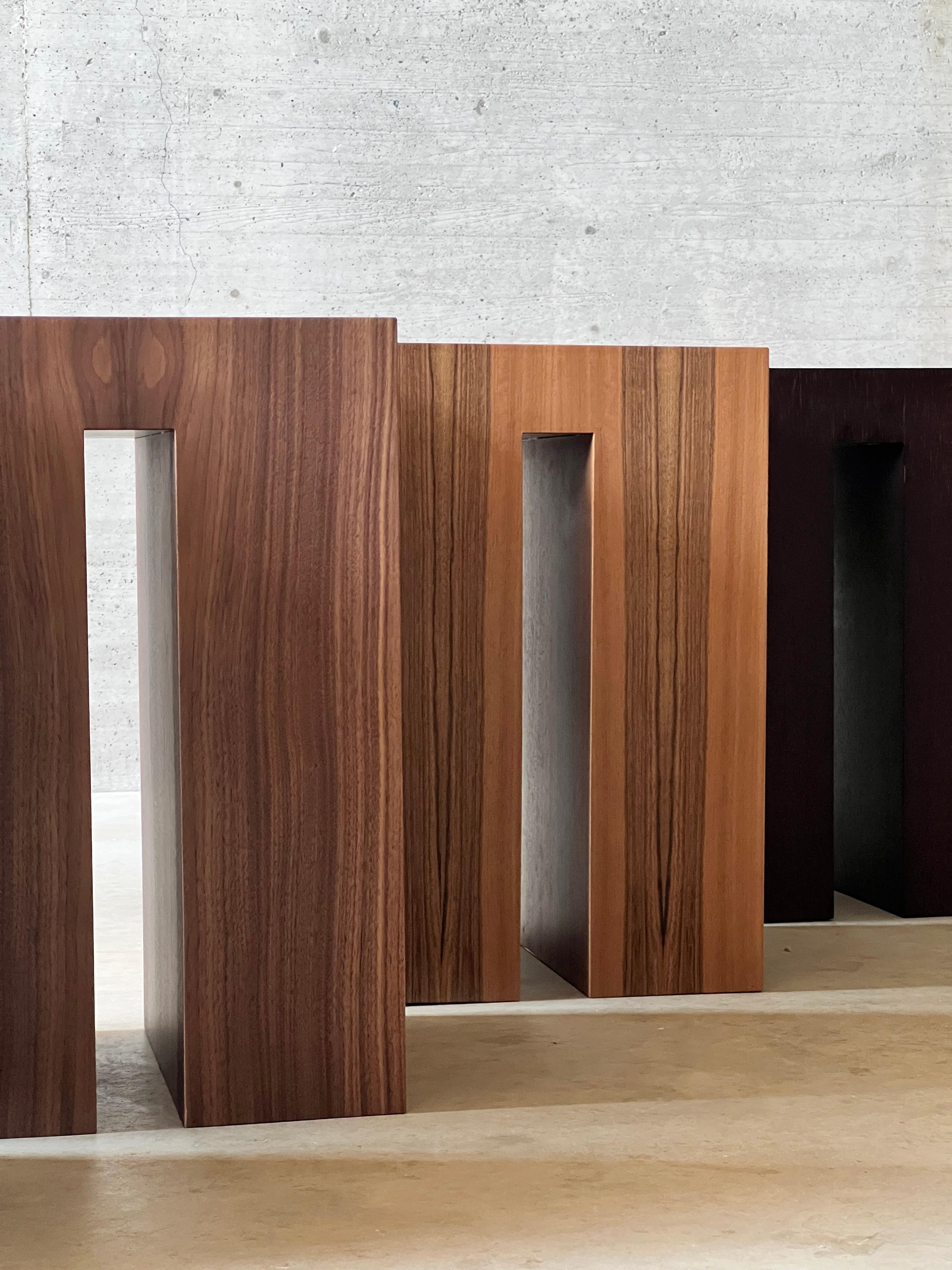 „Kyo-Co“ Hocker aus furniertem Sperrholz entworfen von Nathalie Orlandi für Dessie' im Angebot 8