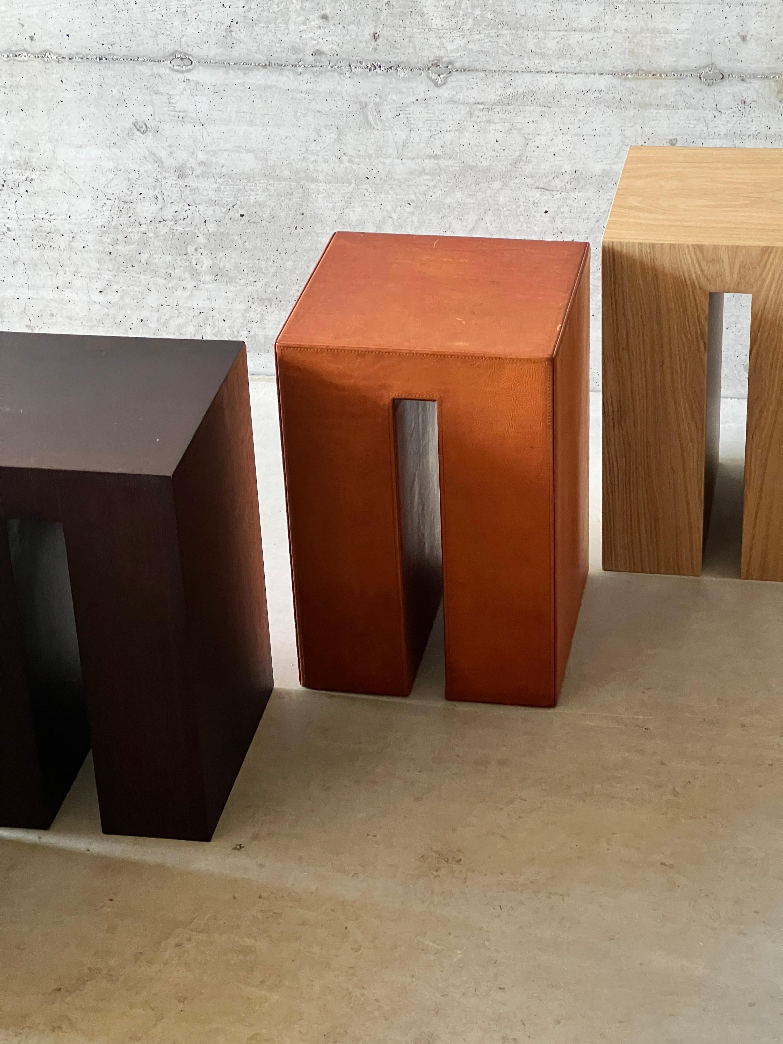 „Kyo-Co“ Hocker aus furniertem Sperrholz entworfen von Nathalie Orlandi für Dessie' im Angebot 11