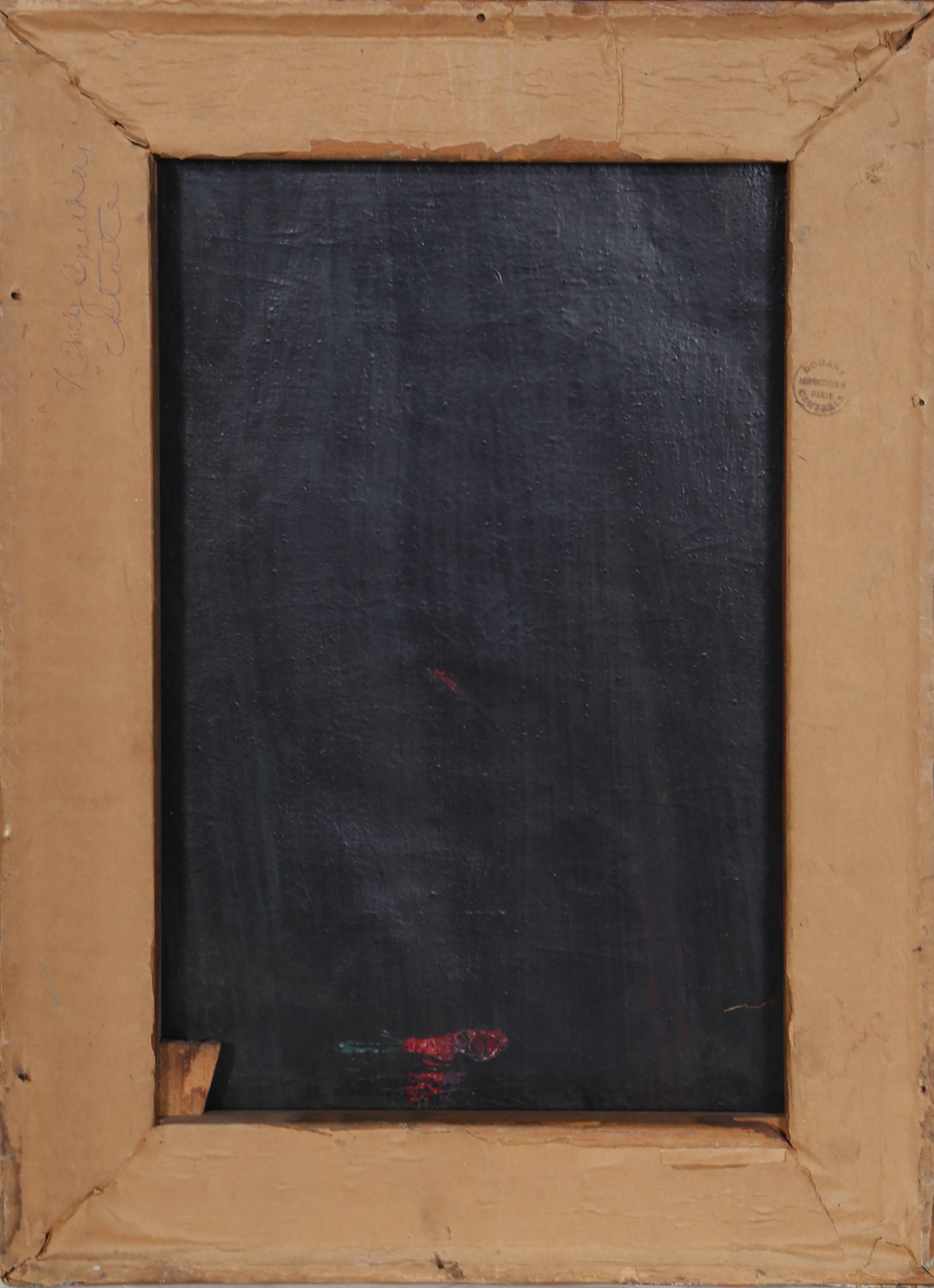 Trois nus, peinture moderne d'Inukai 1938 - Noir Nude Painting par Kyohei Inukai