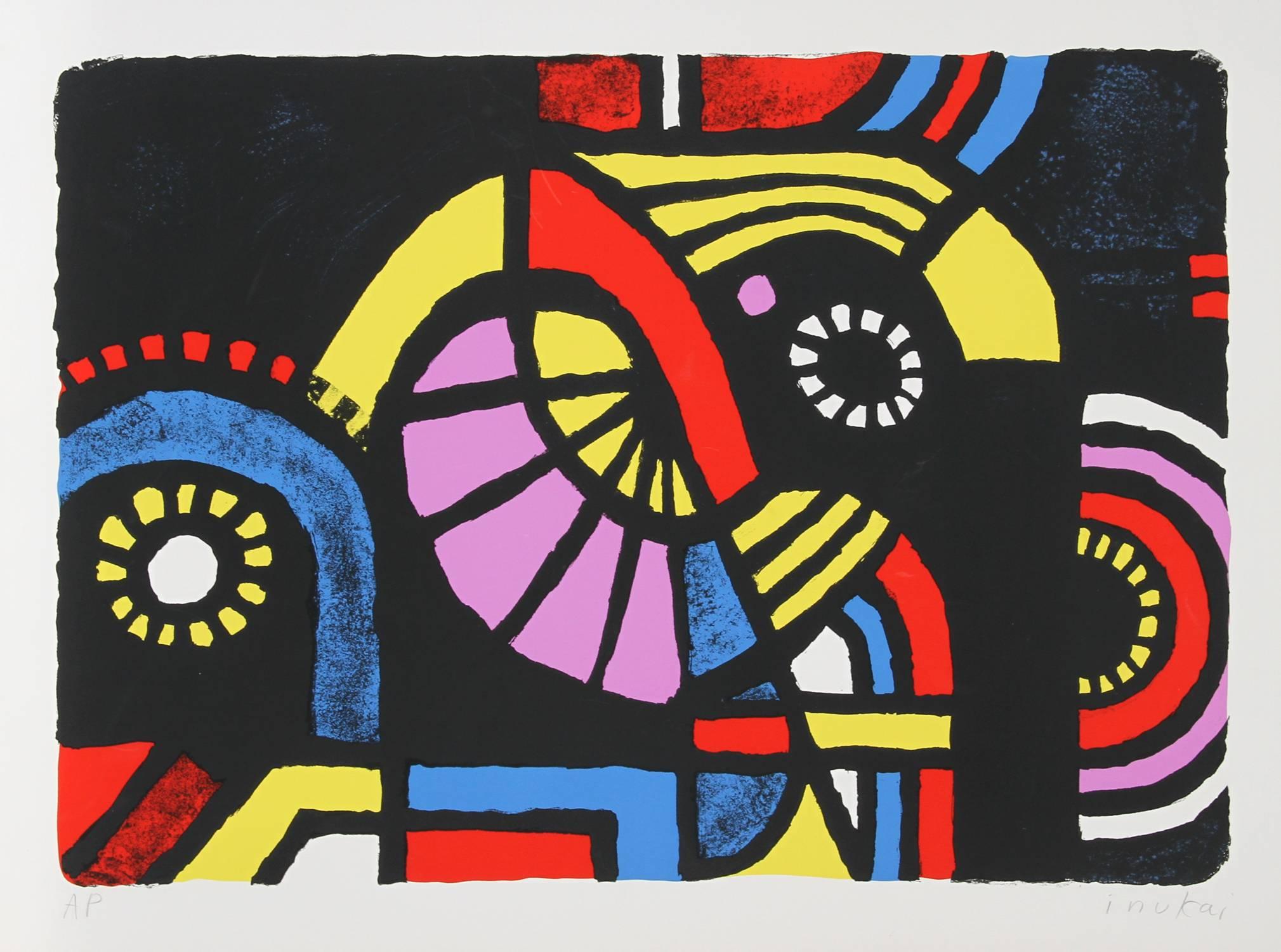 Artiste : Kyohei Inukai (alias Earle Goodenow), américain (1913 - 1985)
Titre : Coney Island
Année : 1979
Médium : Sérigraphie, Signé et numéroté au crayon
Edition : 200
Taille du papier : 22 x 30 pouces