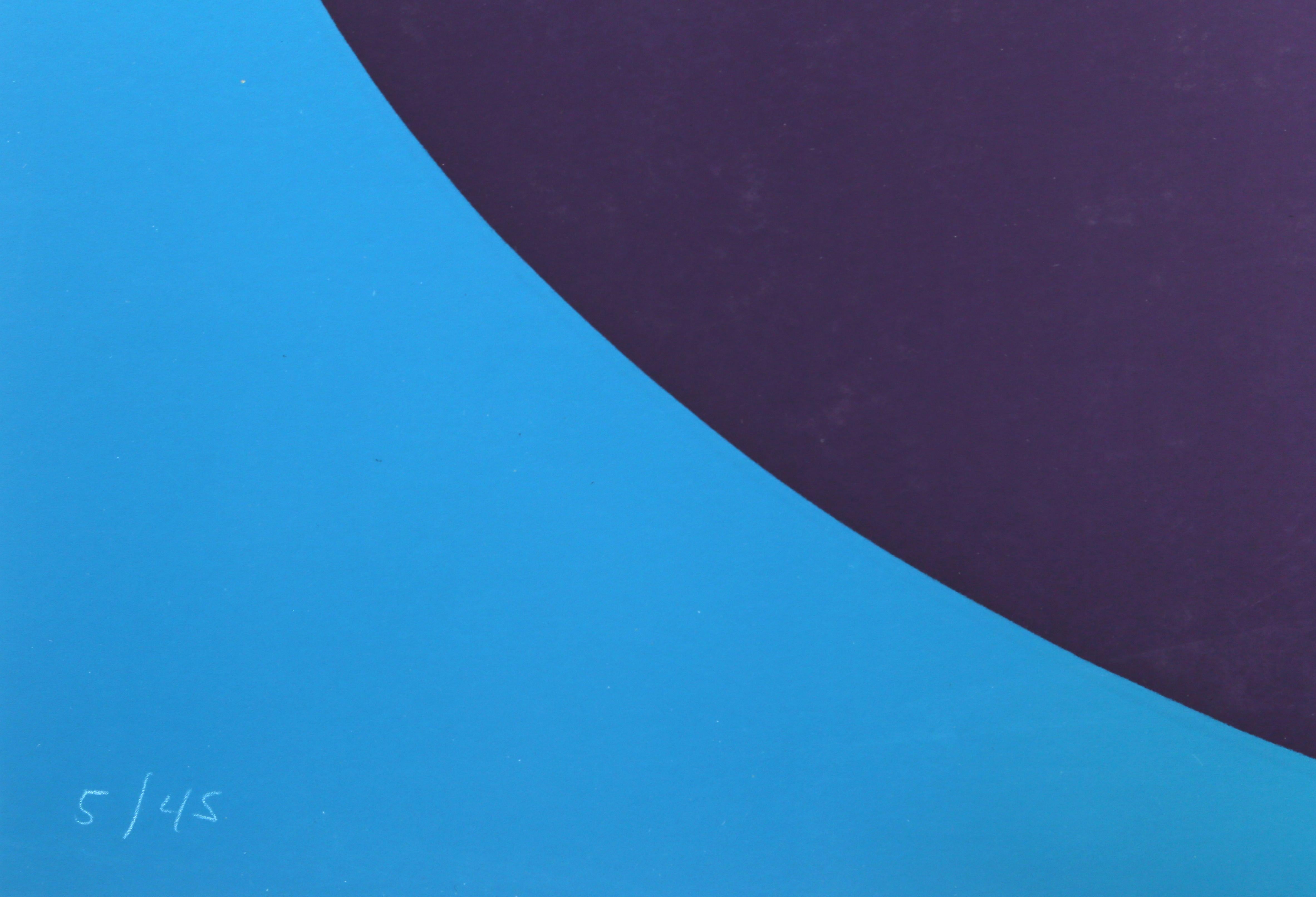 Egg 2 (Purple), Abstrakter geometrischer Raumteiler von Kyohei Inukai im Angebot 3