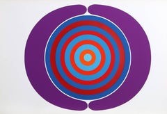 Force Field (Purple), Screenprint by Kyohei Inukai