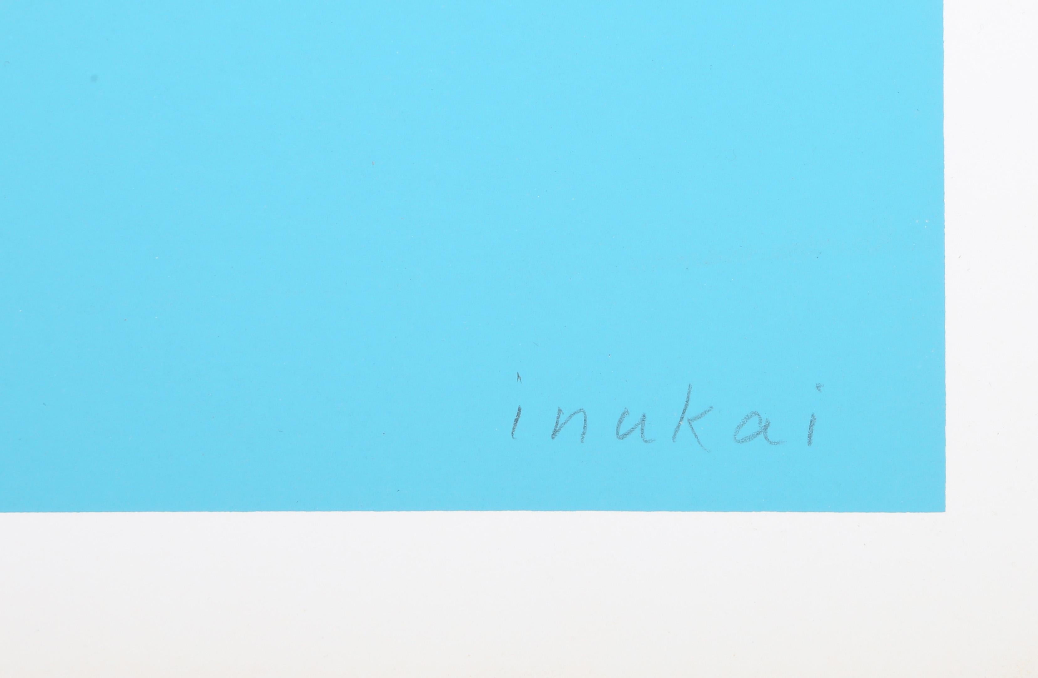Spiral, Signed Screenprint by Kyohei Inukai For Sale 2