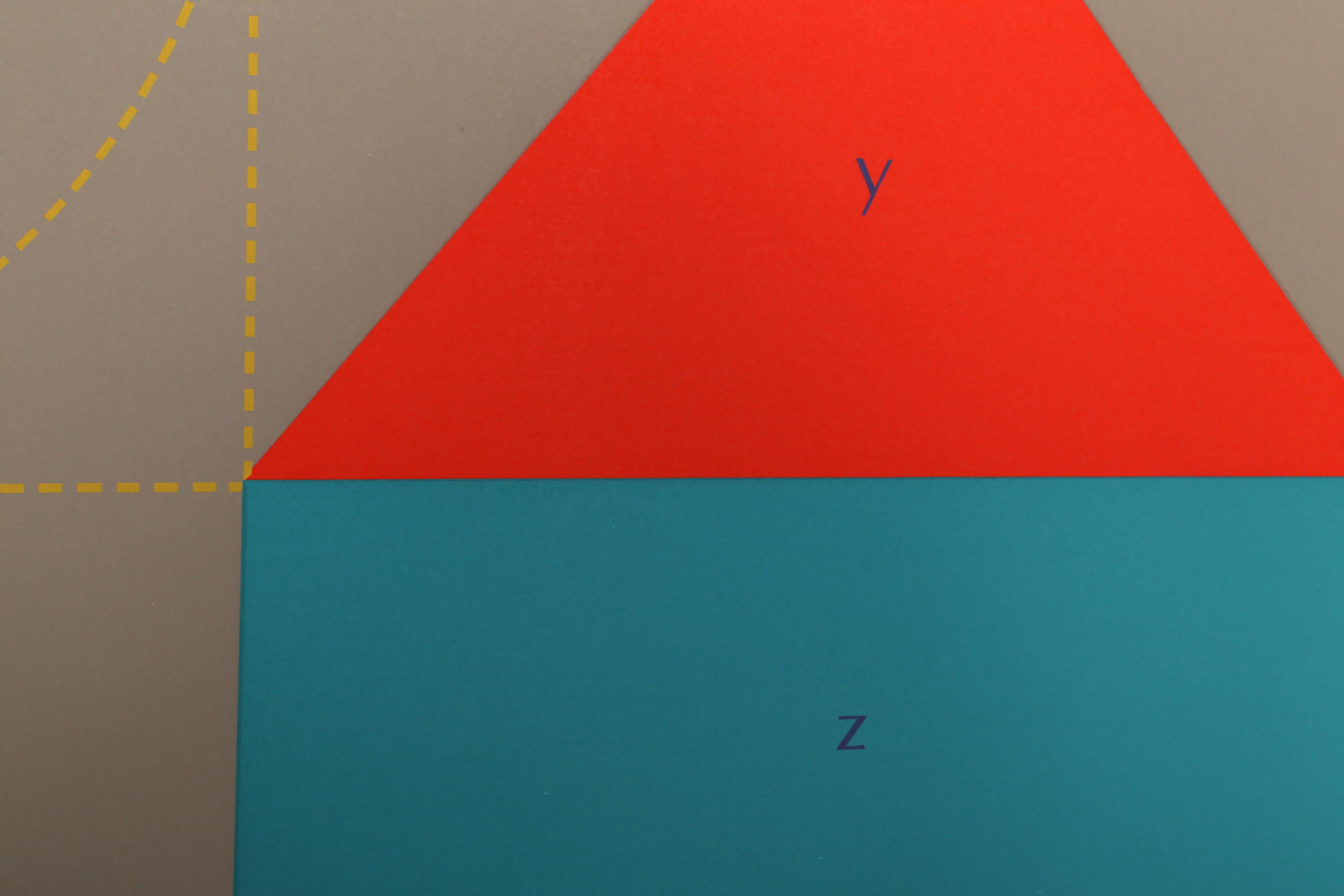 Under the Sun, Geometric Screenprint by Kyohei Inukai For Sale 1