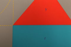 Under the Sun, Geometric Screenprint by Kyohei Inukai