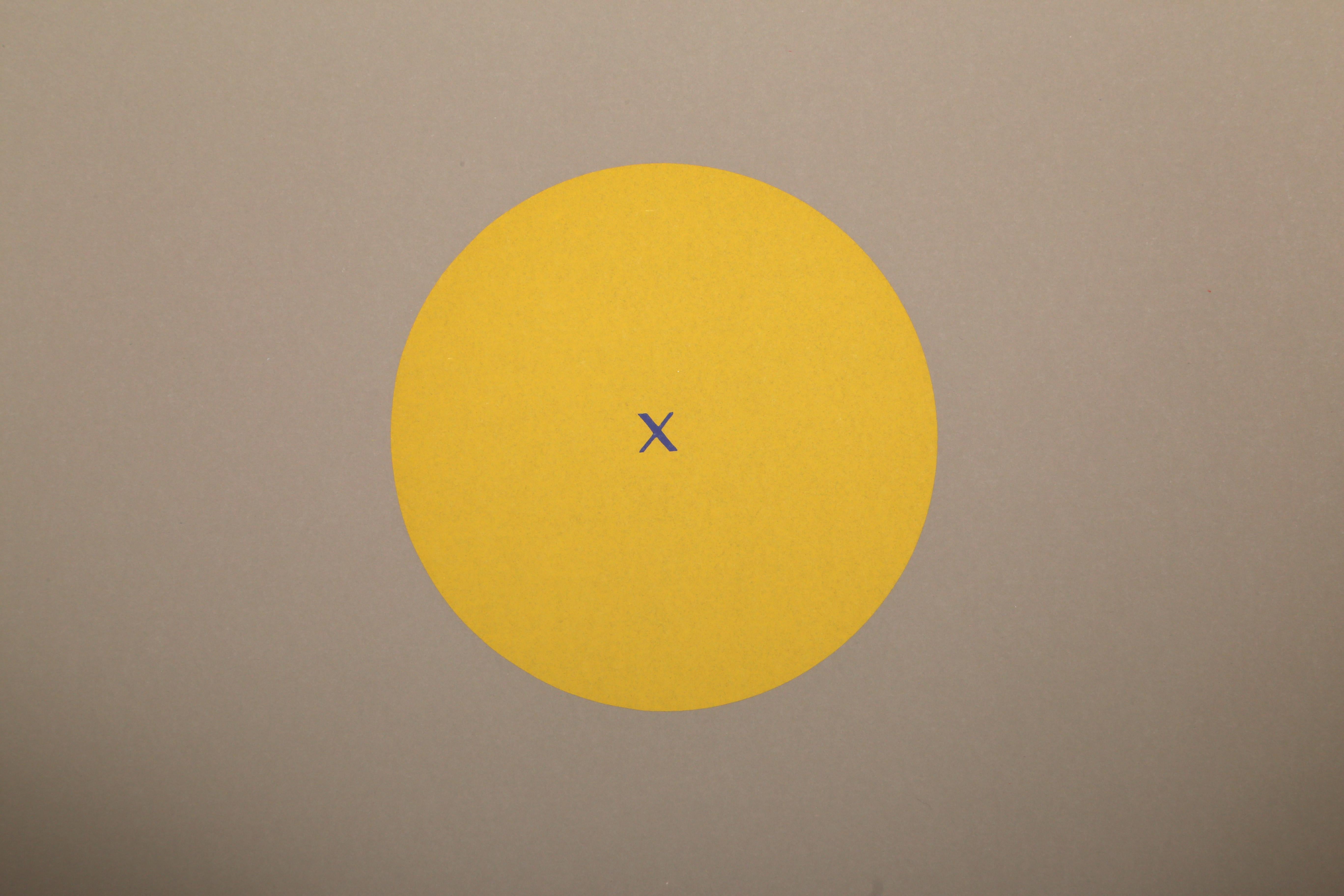 Under the Sun, Geometric Screenprint by Kyohei Inukai For Sale 2