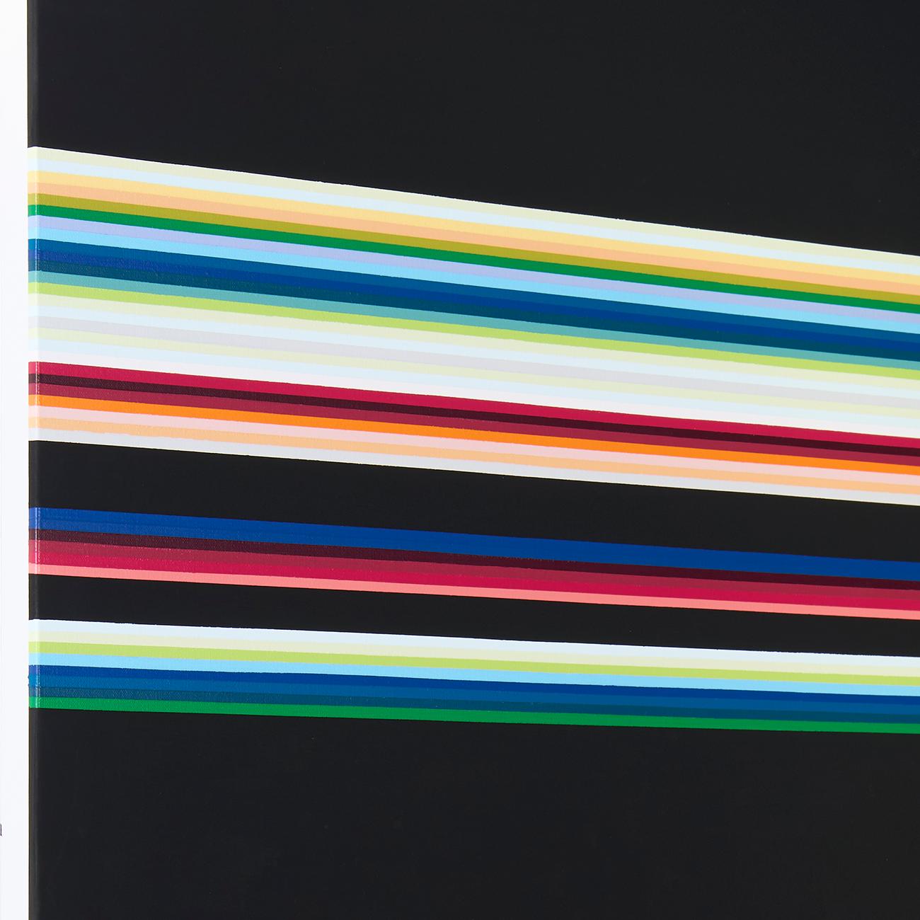 Colore come aggettivo - Orizzontalmente 23 (pittura astratta) in vendita 1