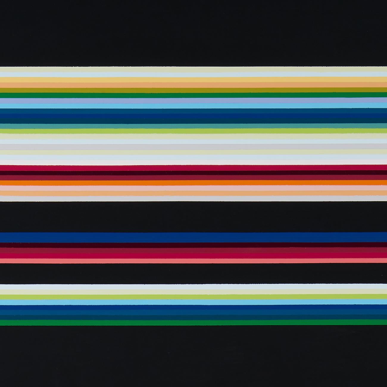 Colore come aggettivo - Orizzontalmente 23 (pittura astratta) in vendita 2