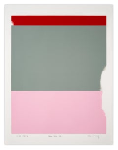 Disegno per 3 configurazioni orizzontali 15 (pittura astratta)