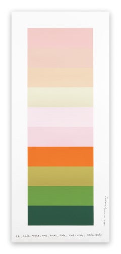 Emotional color chart 150 (Abstract painting)