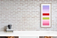 Tabella dei colori emozionali 164 (pittura astratta)