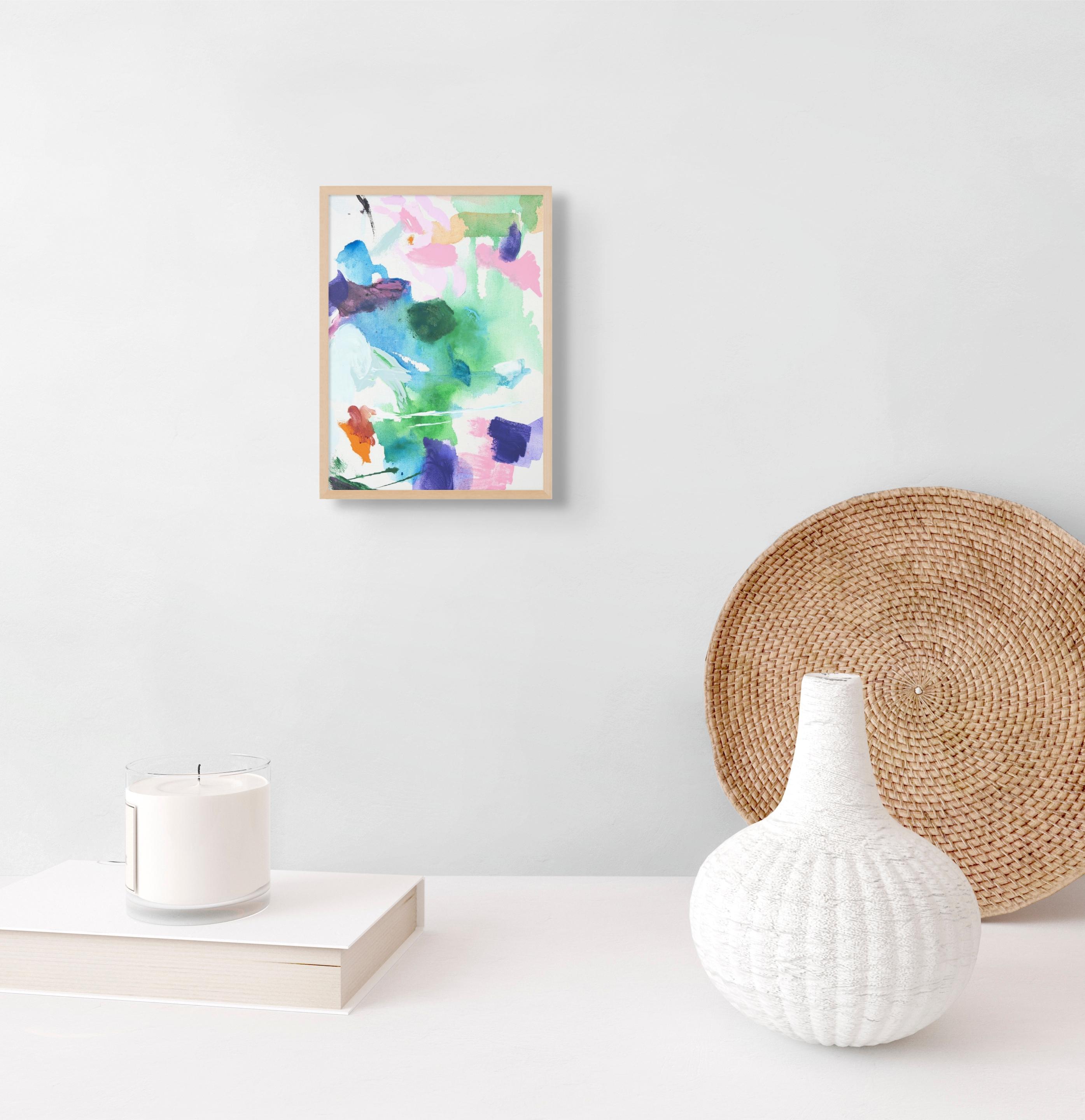 Perfekter Zufall 42 (Abstrakte Malerei) – Painting von Kyong Lee