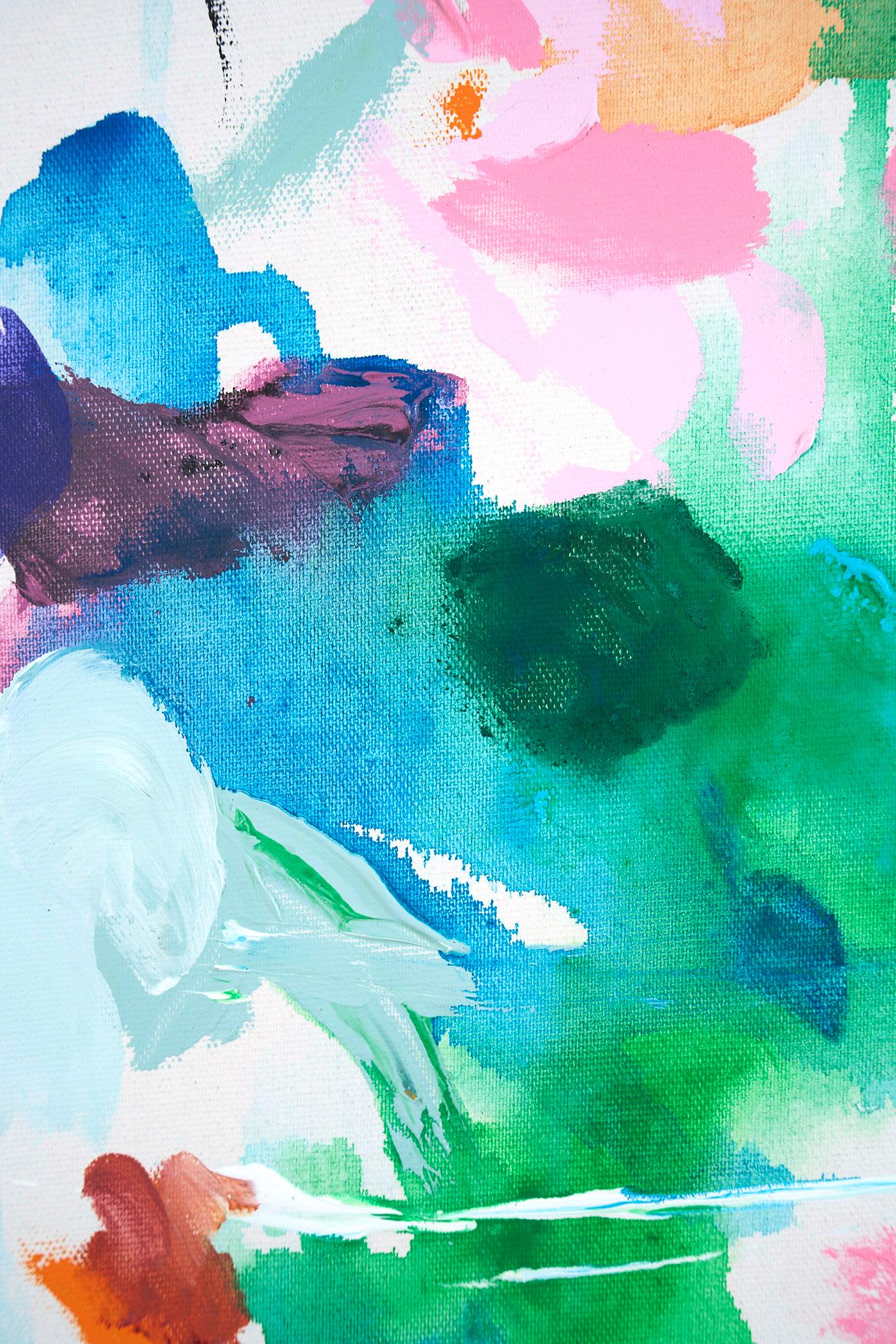 Perfekter Zufall 42 (Abstrakte Malerei) im Angebot 1