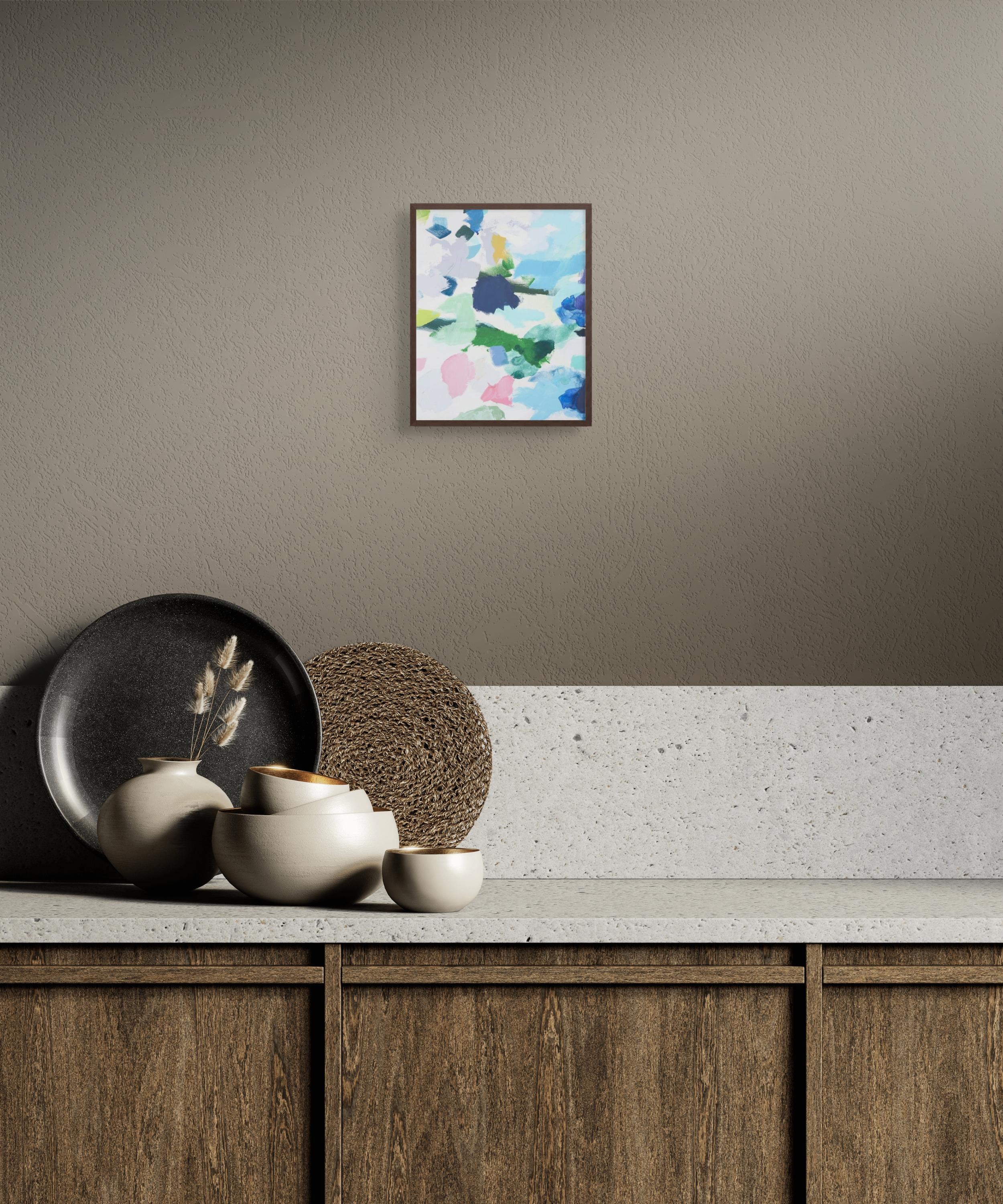 Perfekter Zufall 43 (Abstrakte Malerei) – Painting von Kyong Lee