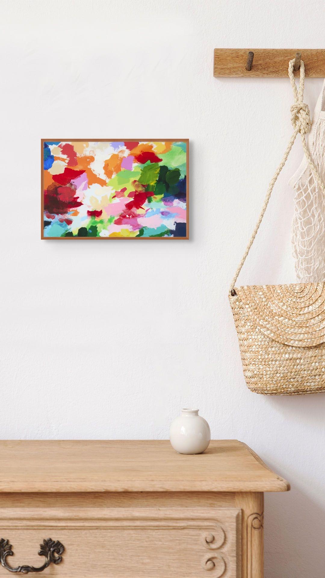 Perfekter Zufall 49 (Abstrakte Malerei) – Painting von Kyong Lee