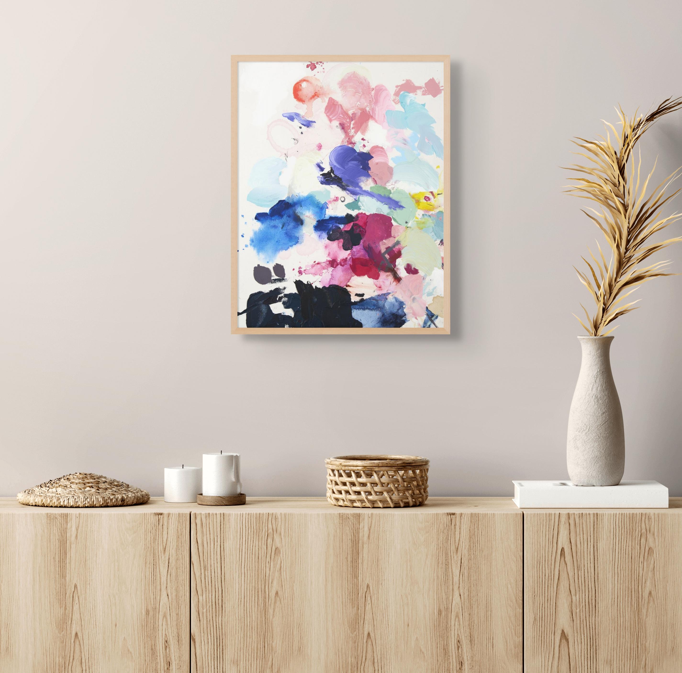 Perfekter Zufall 50 (Abstrakte Malerei) – Painting von Kyong Lee