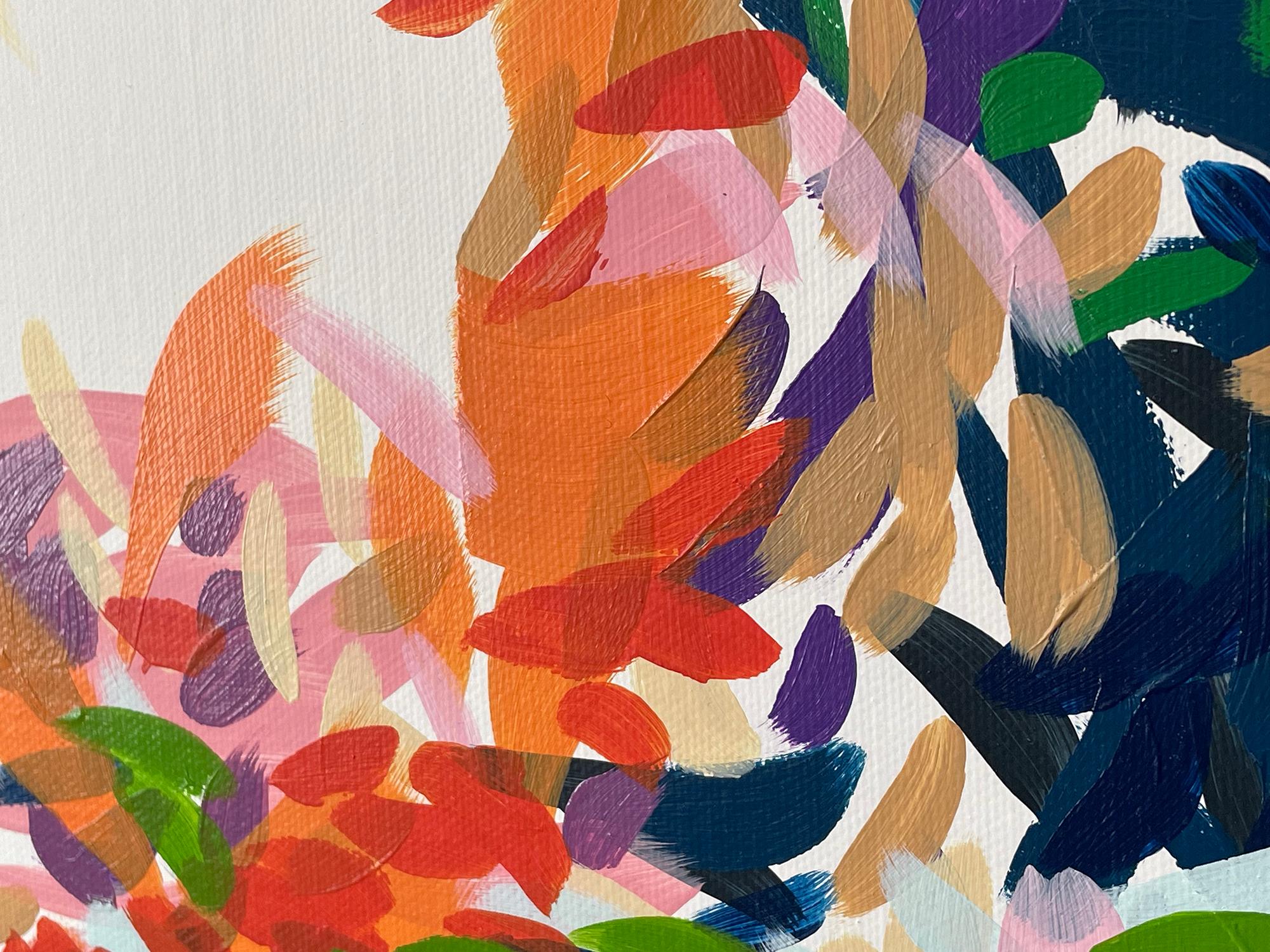 Record di colori indefiniti 28 (pittura astratta) - Painting Astratto di Kyong Lee