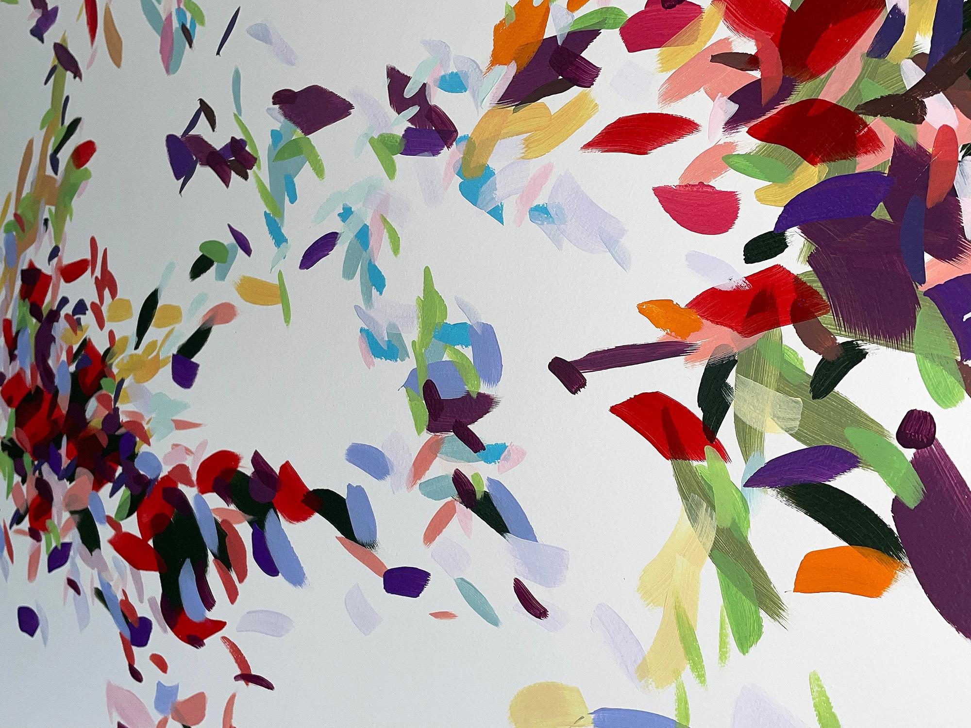 Record di colori indefiniti 30 (pittura astratta) in vendita 1