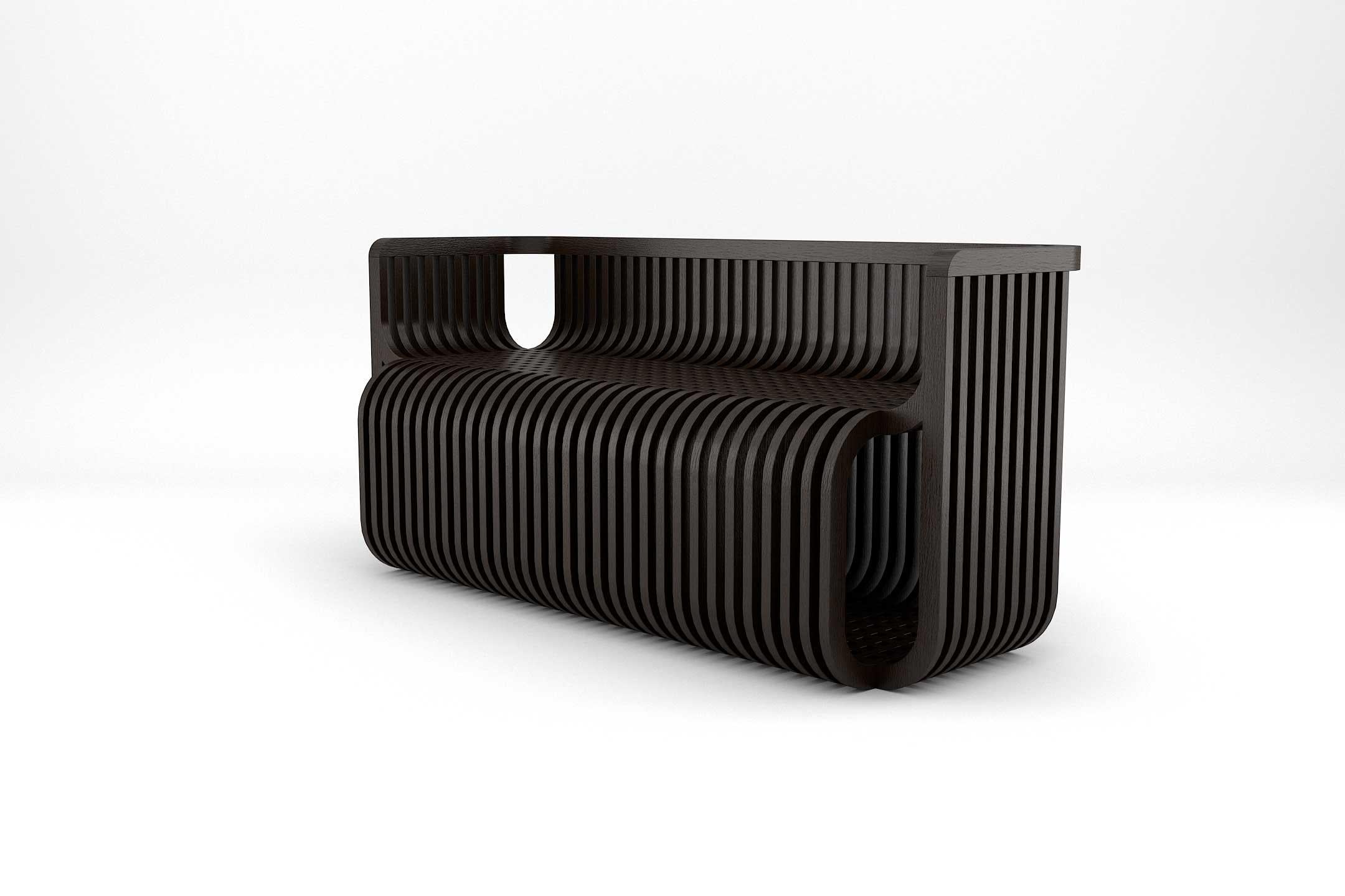 Construite à partir de couches de bois massif entrecroisées, la collection Kyoto apporte à nos maisons une touche de minimalisme oriental, transformant chaque pièce en une déclaration de raffinement élégant et de chaleur confortable. La pièce a été