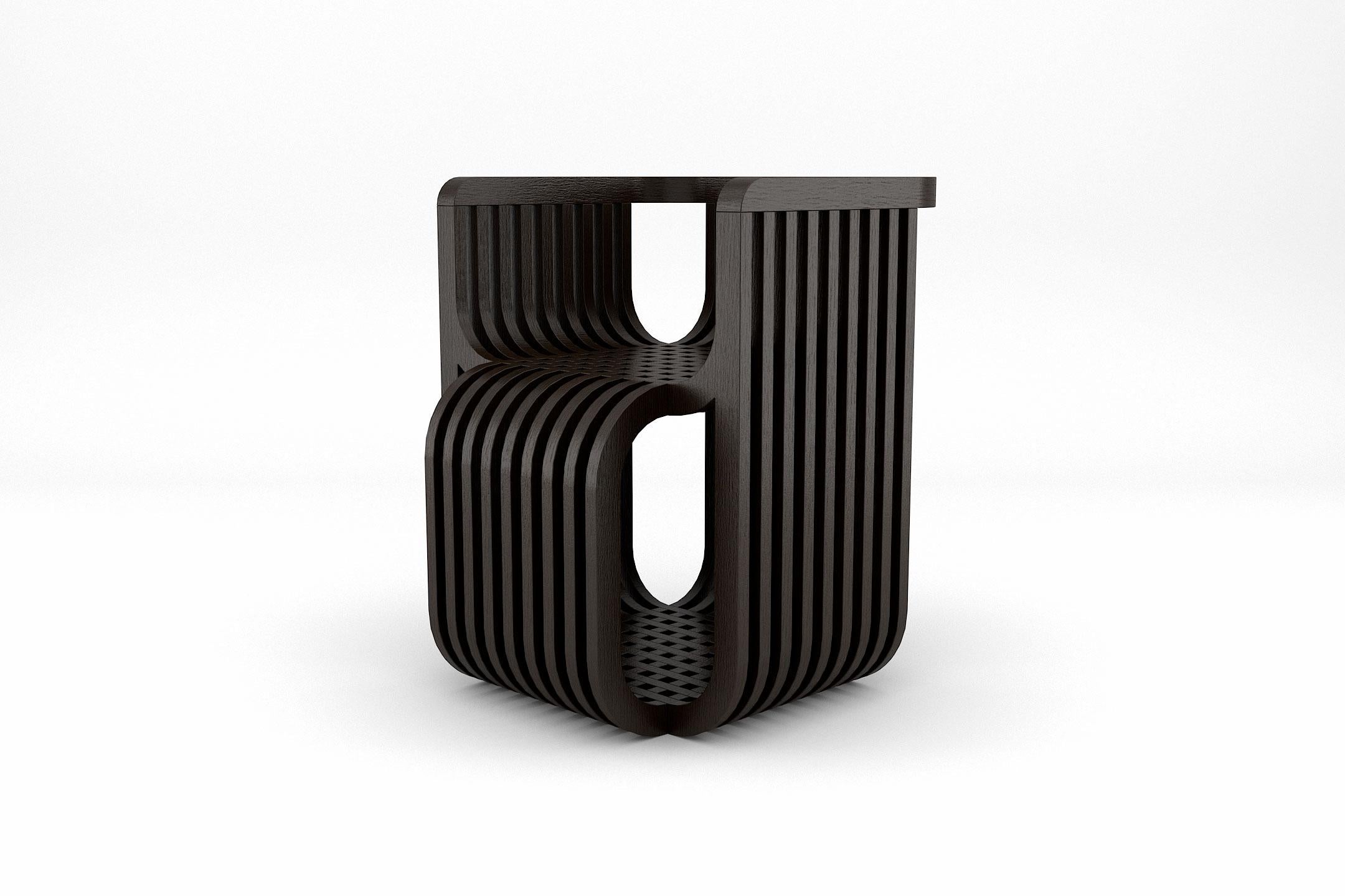 Built from intersected layers of solid wood, the Kyoto collection brings into our houses a touch of oriental minimalism; transforming every room into a statement of elegant refinement and comfortable warmth. The piece was designed and manufactured