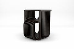 Kyoto Chair - Handcrafted Modern Chair in Black Stained Wood