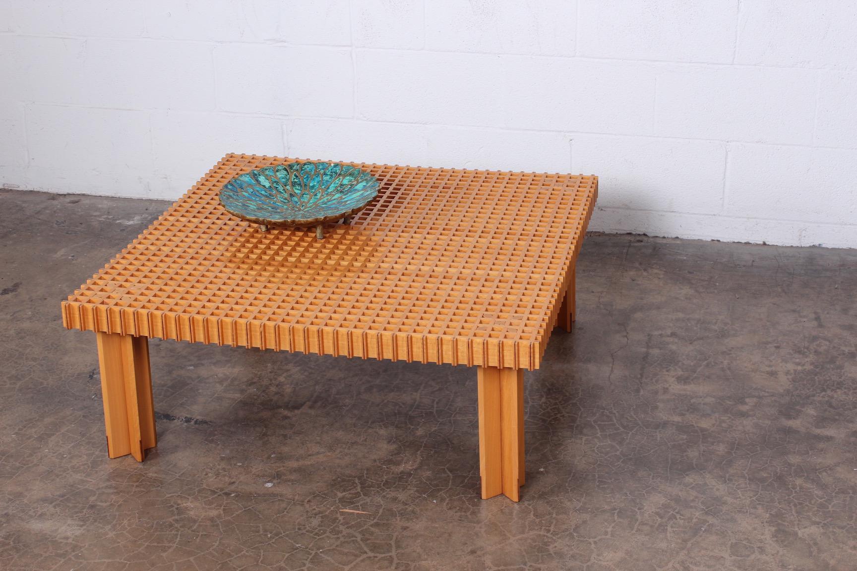 Kyoto Coffee Table by Gianfranco Frattini for Knoll In Good Condition In Dallas, TX