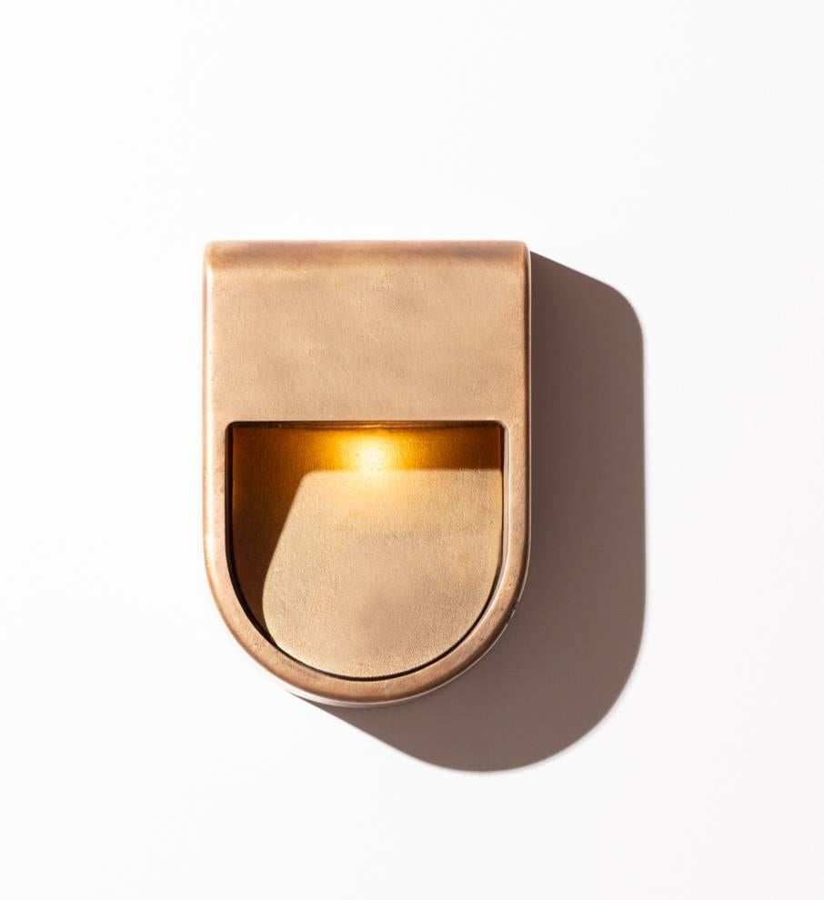 Kyoto is a unique outdoor/indoor lamp collection. Sand cast in aluminium. Finish options are raw aluminium, blackened aluminium, brass, bronze and silver. The sconces are handmade sculptures that are resistant to the elements.

Each piece is