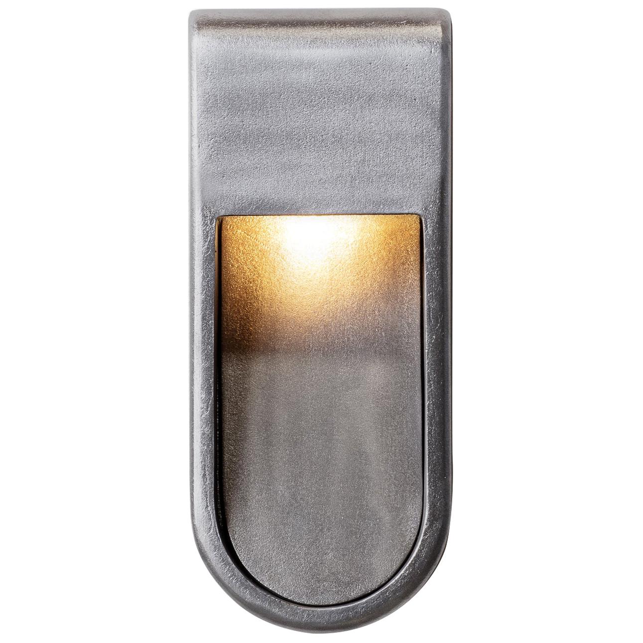 Kyoto Indoor Outdoor LED Sconce Poured Aluminum Size Long Wet Rated Light For Sale