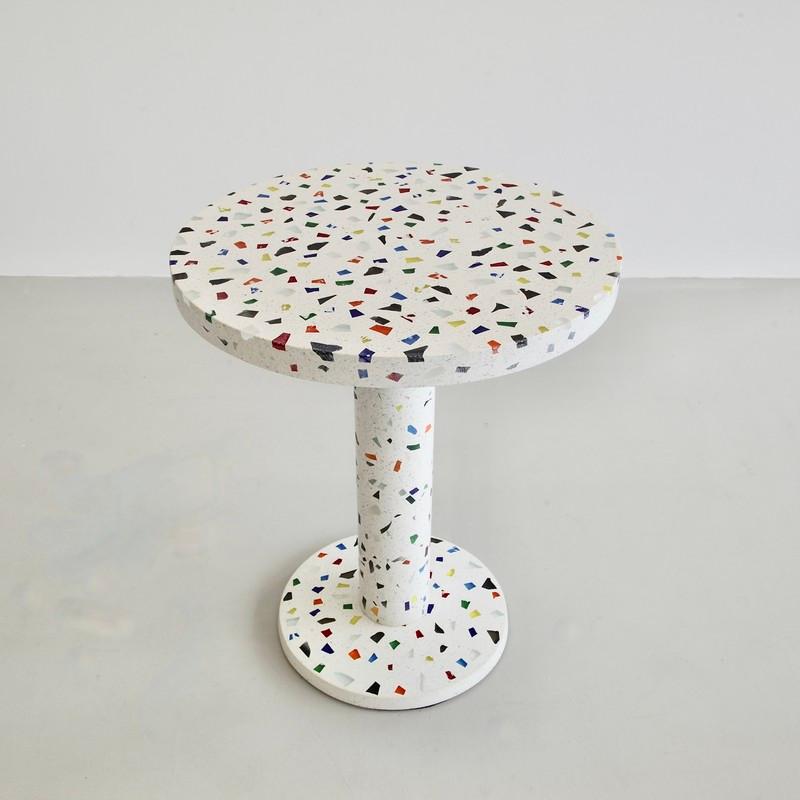 Glass KYOTO Table / Shiro Kuramata for MEMPHIS srl For Sale