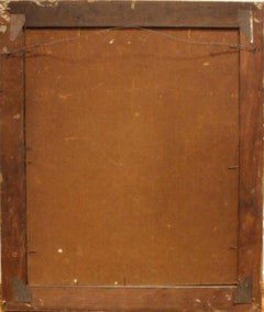 "Looking Out the Window, Vermont" Kyra Markham, Snowy Winter Landscape, Cat