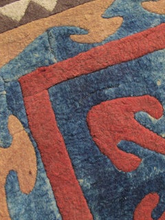 Kyrgyz Felt Fragment Rug, 19th Century