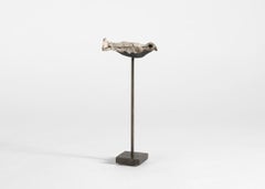 Kyriaki Moustaki, Piccola scultura di uccello in ceramica raku, Francia, circa 2024