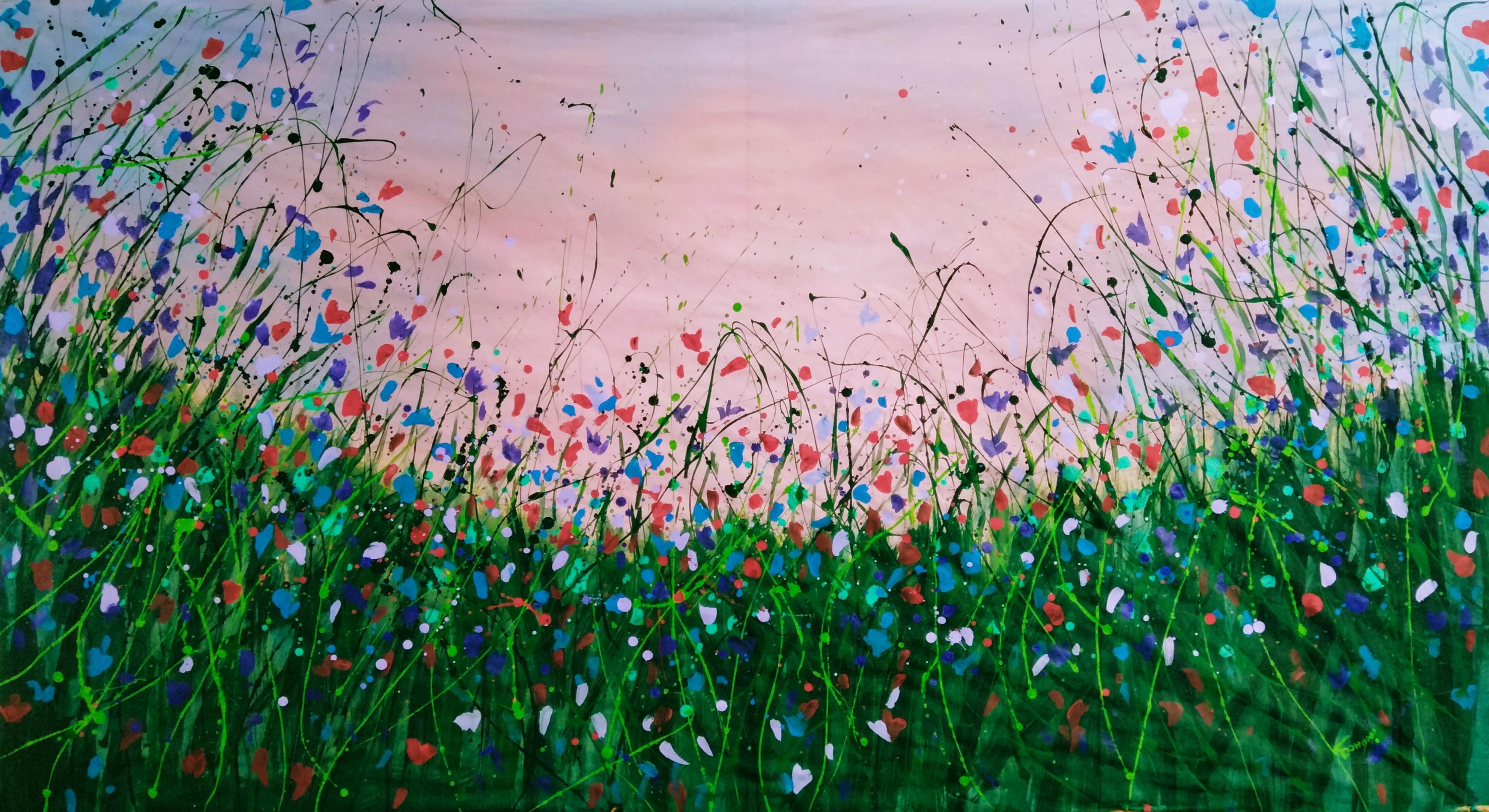 Kyrylo Bondarenko Landscape Painting - "Claude Monet dawn"