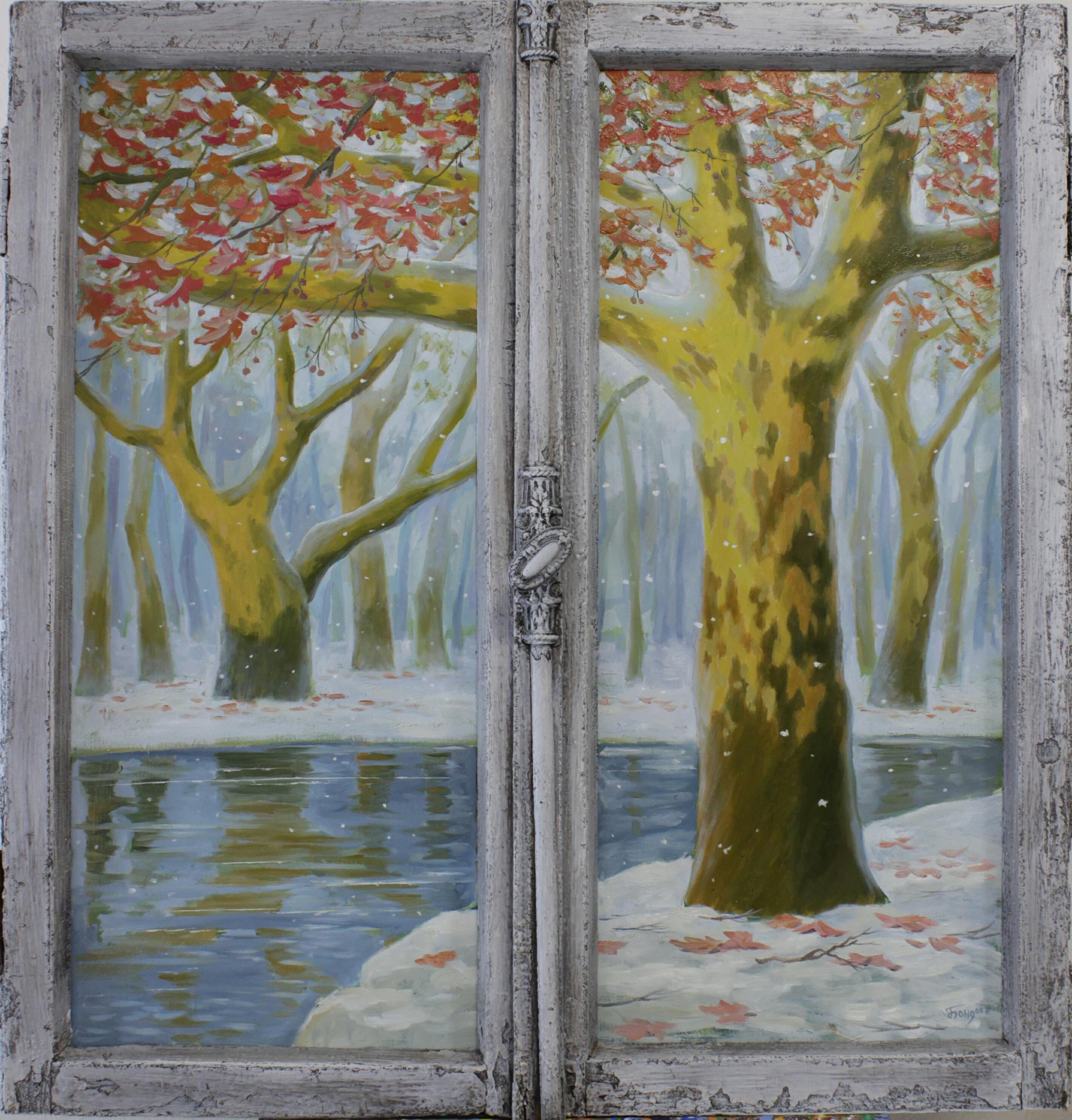 Landscape Painting de Kyrylo Bondarenko - "Claude Monet"