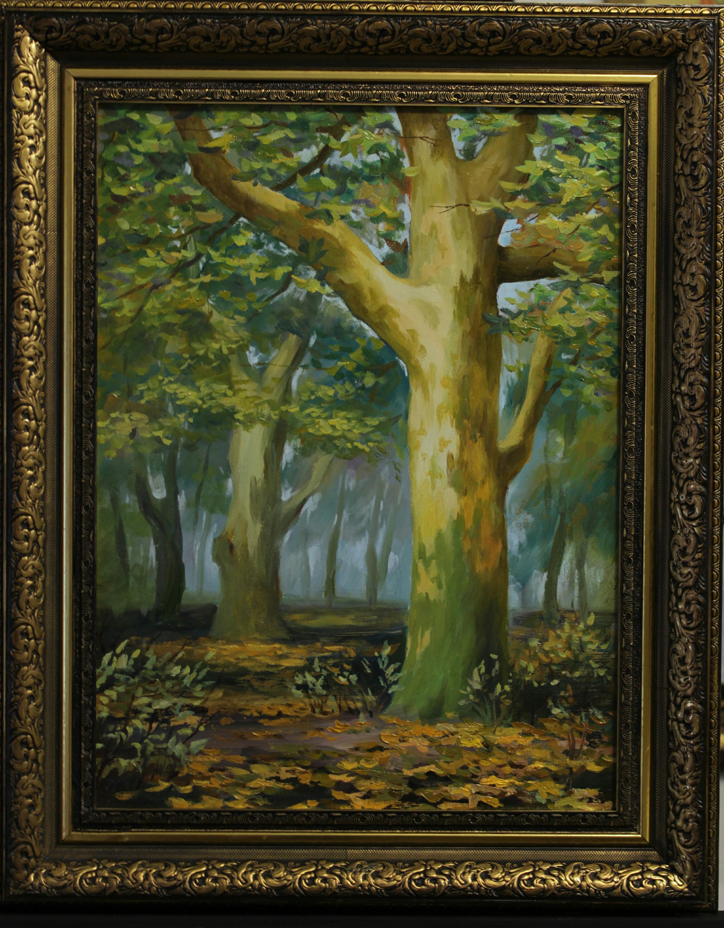 Landscape Painting de Kyrylo Bondarenko - "Claude Monet"