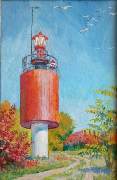 "Claude Monet lighthouse"
